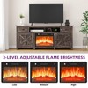 Fireplace TV Stand for TVs up to 80 Inches, Entertainment Center with Storage Drawers & Cabinets for Living Room - 3 of 4