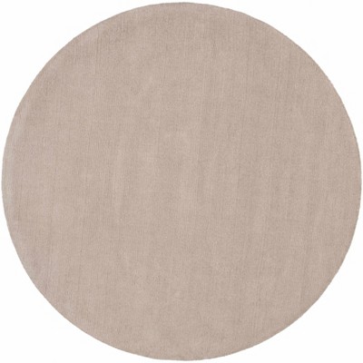 Hauteloom Brockton Solid Tan Wool Rug