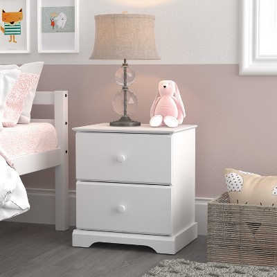Baylor Wood 2 Drawer Nightstand - Hillsdale Furniture