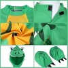 Dinosaur Costume for Toddlers Kids,Triceratops Dinosaur Costume,Kid Halloween Dress Up Dino Themed Pretend Party - 4 of 4