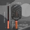 AENKYO Pro Carbon Fiber Pickleball Paddle - 3K Thermoformed Face, 14/16mm Polycore, USAPA Approved, for Enhanced Spin & Control - Black - 3 of 4