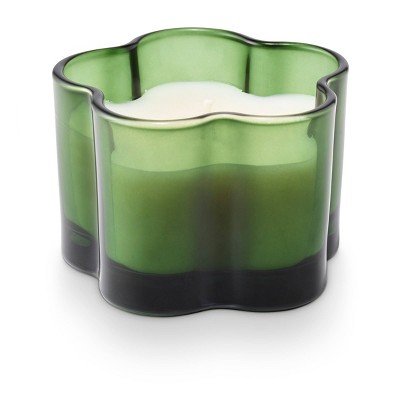 Scalloped Glass Candle - Bullseye's Playground™