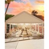 Heavy Duty Party Tent - Commercial Canopy with Removable Sidewalls & Church Windows for Weddings - 3 of 4