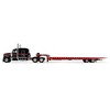 First Gear DCP 1/64 Black/Red Kenworth W900L Landoll 440B-50CA Traveling Axle Trailer 60-2034 - 2 of 2