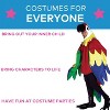 Imposta Costumes Men's Parrot Costume Bodysuit Red One Size - 2 of 3