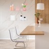 Unique Bargains Clear Acrylic Floating Wall Shelves for Bathroom Bedroom Kitchen - 4 of 4