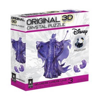 Disney Maleficent Purple 3D Crystal Puzzle with 74 Pieces