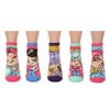 KPop Demon Hunters Saja Boys 5-Pair Pack Ankle Socks - 2 of 4