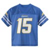 NFL Los Angeles Chargers Ladd McConkey Toddler Boys' Short Sleeve Jersey - 2 of 3