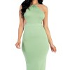 Slickblue Women's Tie Back Maxi Dress, Sleeveless with Thigh Slit and Open Back, 6 Color Options, Size S-L - 3 of 4