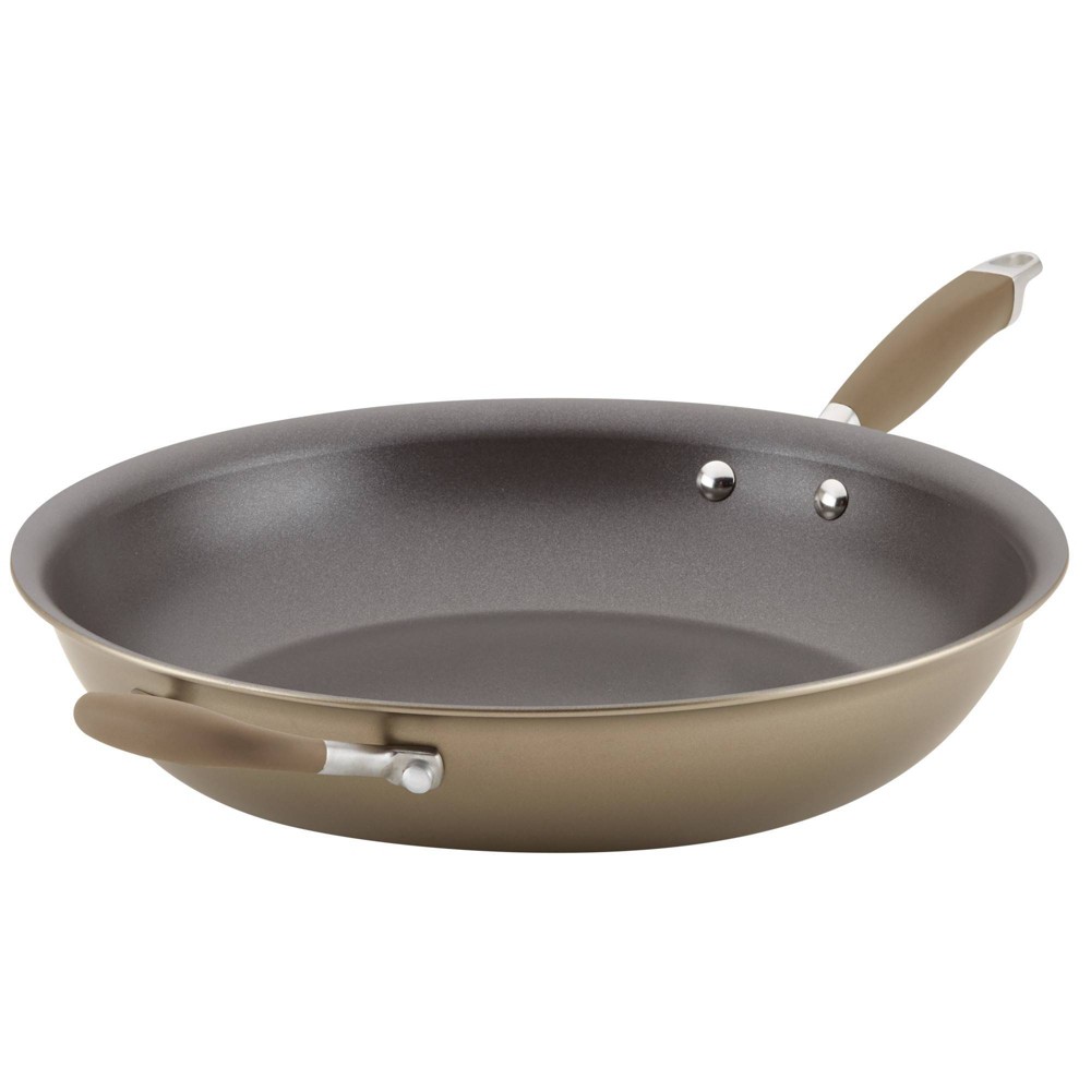 Photos - Pan Anolon Advanced Home 14.5" Open Fry  with Helper Handles Bronze 