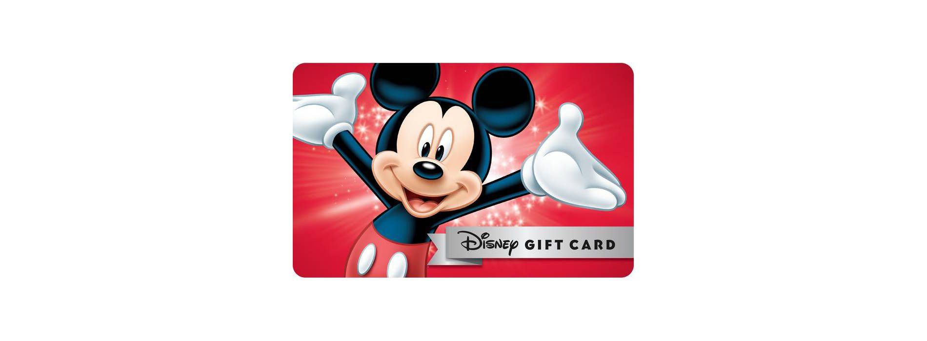 Disney Gift Card $100 (Mail Delivery)