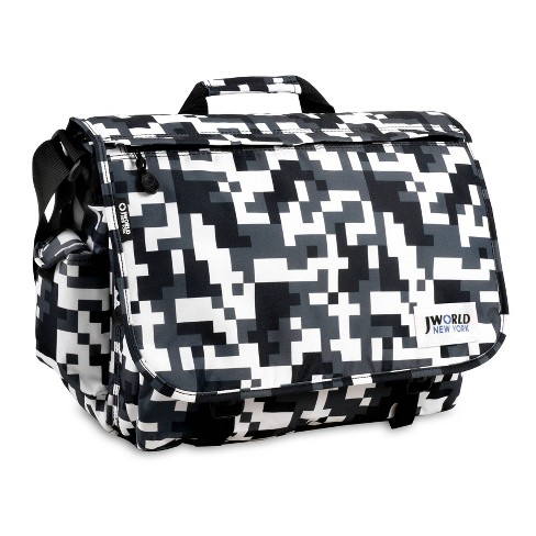 JWorld Thomas Laptop Messenger Bag - Camo: Water Resistant, Padded for 15