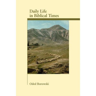 Daily Life in Biblical Times - (Archaeology and Biblical Studies) by  Oded Borowski (Paperback)