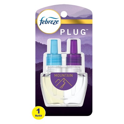 Febreze AUTO Air Freshener Vent Clip Midnight Storm Scent, .07 oz. Car Vent Clip, Pack of 2