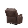 Dual-Power Recliner Chair with Power Footrest & Headrest, USB Charging, Foam Cushion, Contemporary Design - 2 of 4