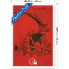 Trends International NFL Cleveland Browns - Logo 25 Framed Wall Poster Prints - 3 of 4