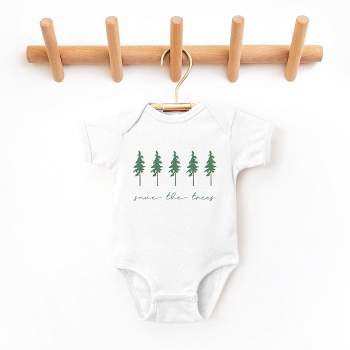 The Juniper Shop Save The Trees Baby Bodysuit