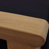 Modway Marina Outdoor Patio Teak Ottoman - 4 of 4