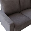 CAVINAS Couches for Living Room Cloud Couch 2 Seater Deep Seat Sofa Fabric Loveseat With Storage Under Each Seat - 3 of 4