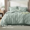 Bedsure Comforter Set – Solid Diamond Pintuck Design Bedding, Elegant and Soft Bed in a Bag for All Seasons - 2 of 4