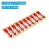 Unique Bargains Industrial Work Gas Liquid Flow Direction Self-Adhesive Arrow Labels 16 Sheets - 3 of 4