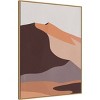 32" x 42" Desert Dunes II by Annie Warren Framed Canvas Wall Art Print - Amanti Art: Modern Lithograph, Polystyrene Frame - 2 of 4