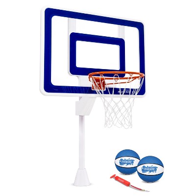 GoSports Water Basketballs 2 Pack - Size 3 Or 6, Textured Grip For Pool Hoops, Includes Pump