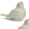 HomeRoots Set of Four Ivory Ceramic Bird Figurines - 4 of 4