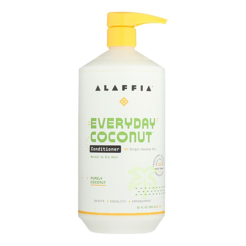Alaffia Everyday Coconut Conditioner Purely Coconut - 32 oz, 1 of 6