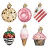 Old World Christmas 1.75 In Mini Dessert Set Donut Cake Ice Cream Ornament Tree Ornaments - 2 of 2