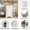 20-Inch Wide Bathroom Storage Cabinet with Integrated Ceramic Sink - 2 of 4