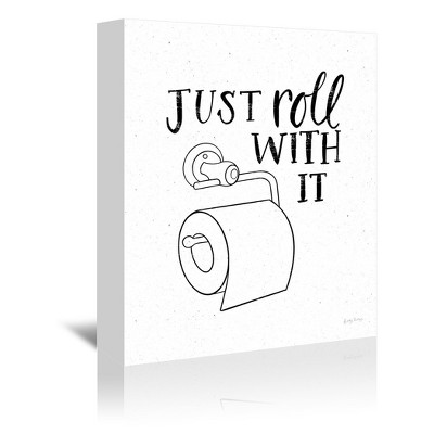 Americanflat Minimalist Motivational Bathroom Puns V By Becky Thorns ...