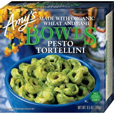 Amy&#39;s Frozen Pesto Tortellini Bowls - 9.5oz