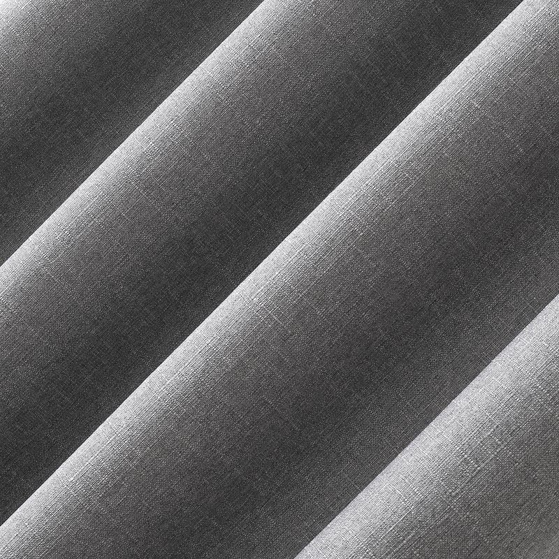 Channing Textured Draft Shield Fleece Insulated 100% Blackout Grommet Top Curtain Panel - Sun Zero, 5 of 10