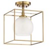 Designers Fountain Cowen 1 - Light Semi-Flush Mount in  Brushed Gold - 2 of 2