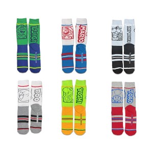 Nintendo Super Mario Mystery Men's Single Crew Socks - 1 of 4