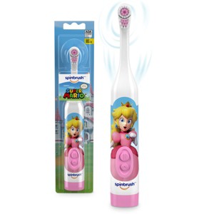 Spinbrush Kids Princess Peach Electric Toothbrush - 1 of 4