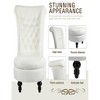 25.98"Upholstered Tufted Accent,Beige - 3 of 4