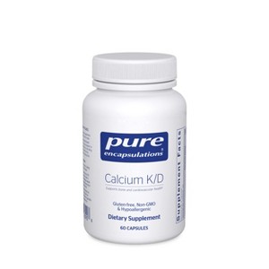 Pure Encapsulations Calcium K/D - Supplement for Bone Strength, Immune System, Colon, and Cardiovascular Health* - 1 of 4