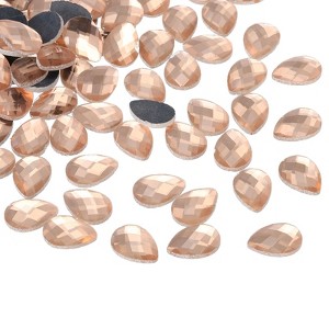 Unique Bargains Glass Horse Eye DIY Jewelry Craft Teardrop Gems 50 Pcs - 1 of 4