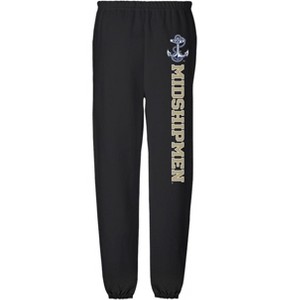 Us Naval Academy Officially Licensed Apparel - Collegiate Name Jogger Sweatpants - 1 of 4