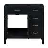 36 Inch Bathroom Vanity, Bathroom Cabinet with 3 Drawers,2 Doors, Waterproof Freestanding Bathroom Vanity Cabinet - 2 of 4