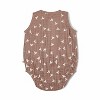 Girl Birds Printed Muslin Romper - Makemake Organics - 4 of 4