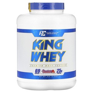 Ronnie Coleman Signature Series, King Whey, Strawberry Cheesecake, 5 lb (2.3 kg) - 1 of 3