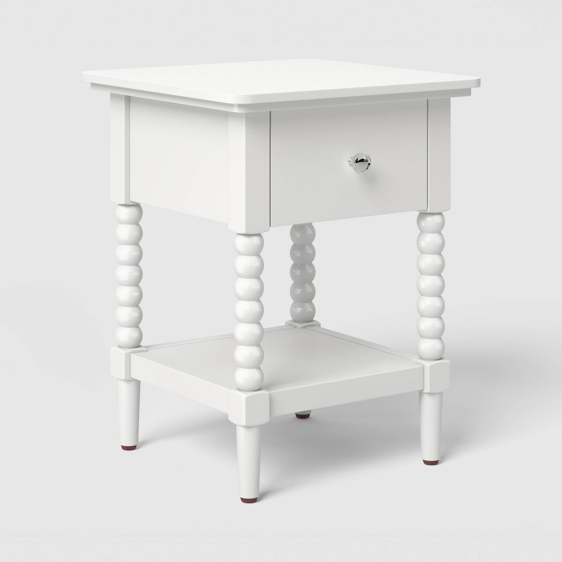 Traditional Kids' Nightstand Table White - Pillowfort™