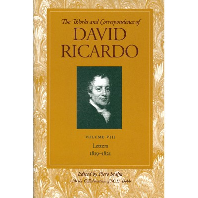 Letters 1819-1821 - (Works and Correspondence of David Ricardo) by  David Ricardo (Paperback)