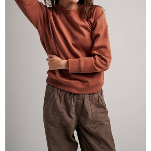 Women's Recycled Fleece Sweatshirt - Richer Poorer - 1 of 3