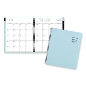 Contemporary Lite Monthly Planner, 11 x 9.5, Light Blue Cover, 12-Month (Jan to Dec): 2026 - 1 of 4