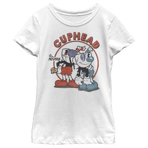 Girl's Cuphead Knockout Winners T-Shirt - 1 of 4